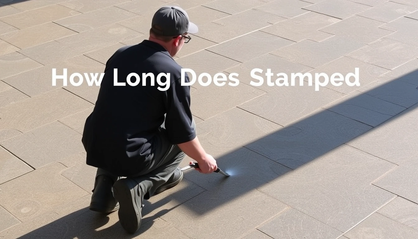 How Long Does Stamped Concrete Take to Install and Cure? How Long Does Stamped Concrete Take to Install and Cure?