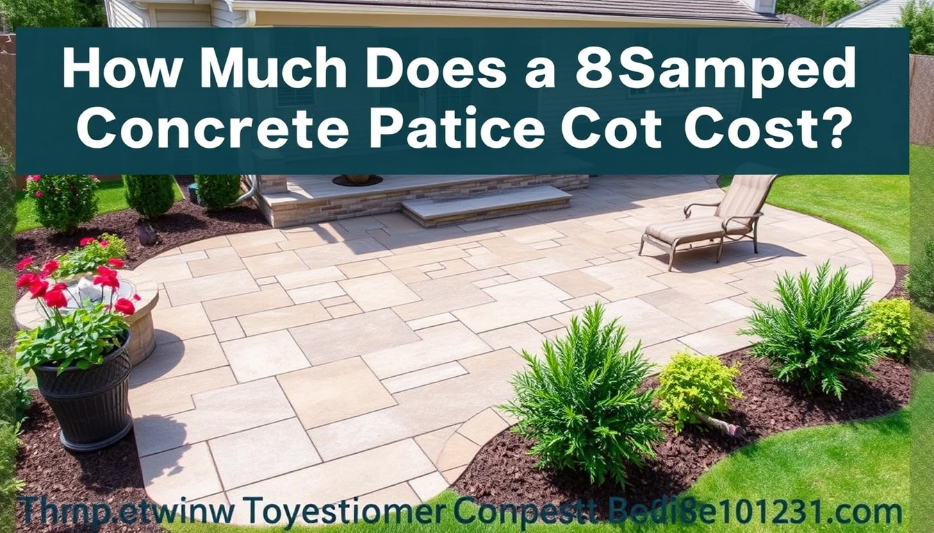 How Much Does a Stamped Concrete Patio Cost in 2026? How Much Does a Stamped Concrete Patio Cost in 2026?