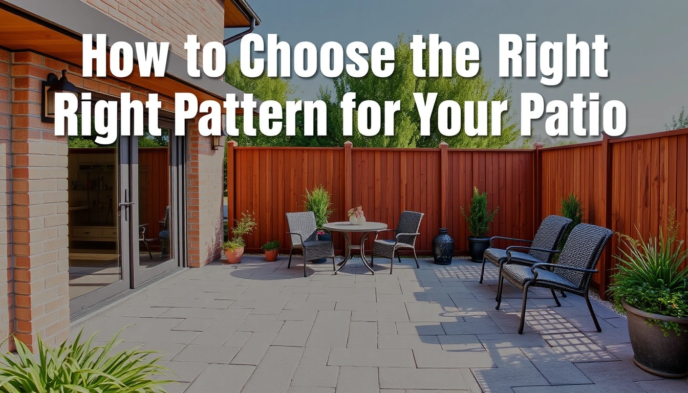 How to Choose the Right Stamp Pattern for Your Patio How to Choose the Right Stamp Pattern for Your Patio