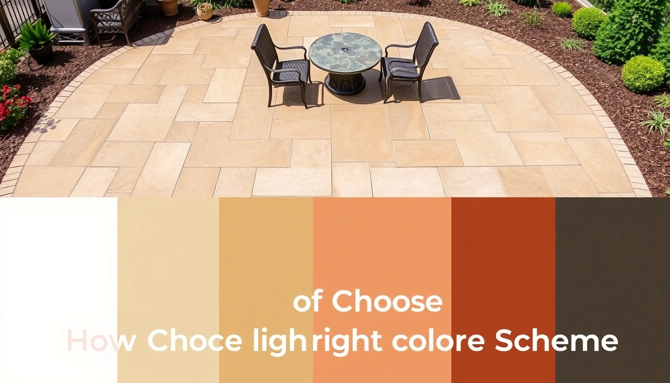Stamped Concrete Patio Colors: How to Choose the Right Color Scheme Stamped Concrete Patio Colors: How to Choose the Right Color Scheme