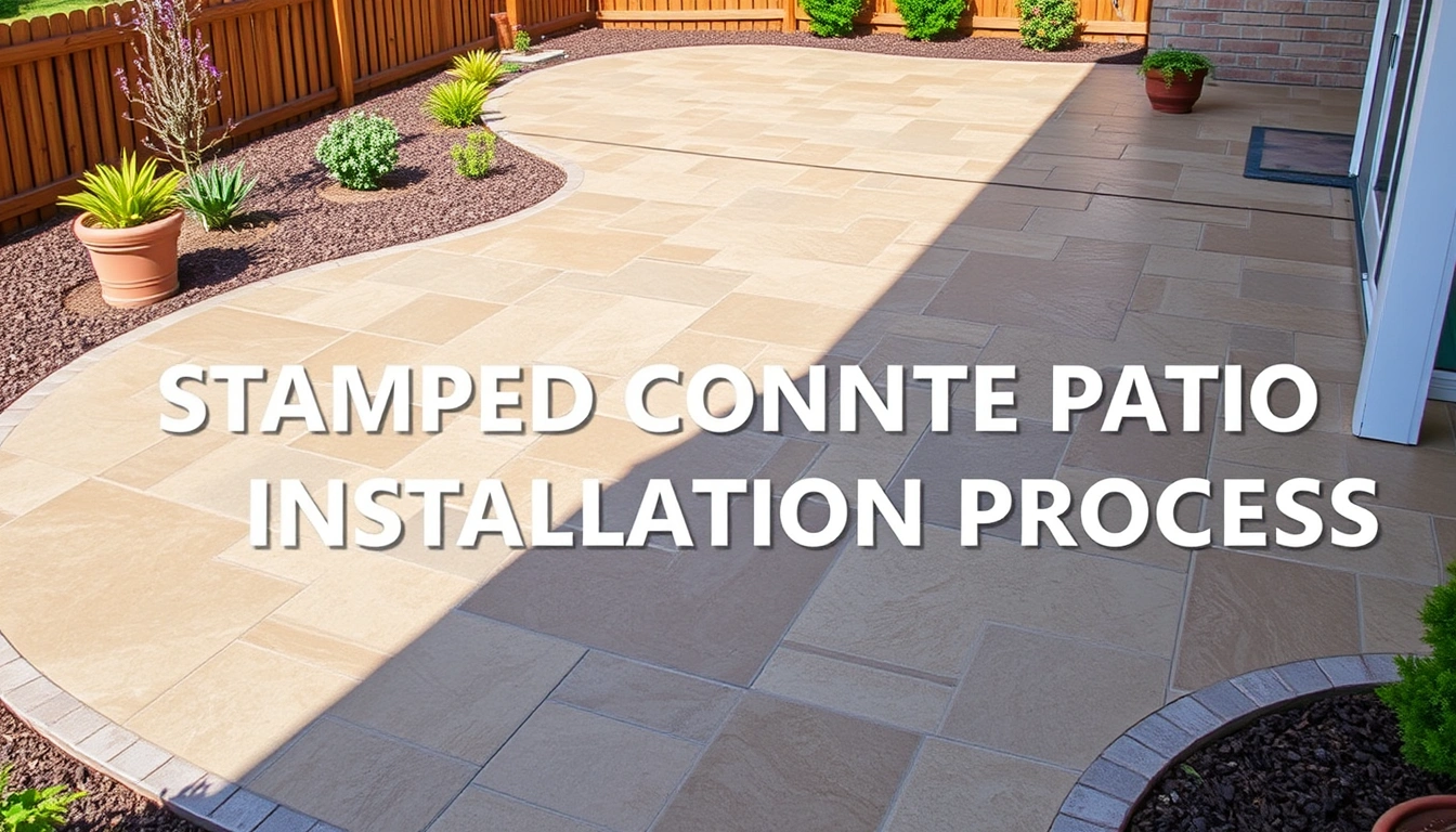 Stamped Concrete Patio Installation Process — The Complete Guide Stamped Concrete Patio Installation Process — The Complete Guide