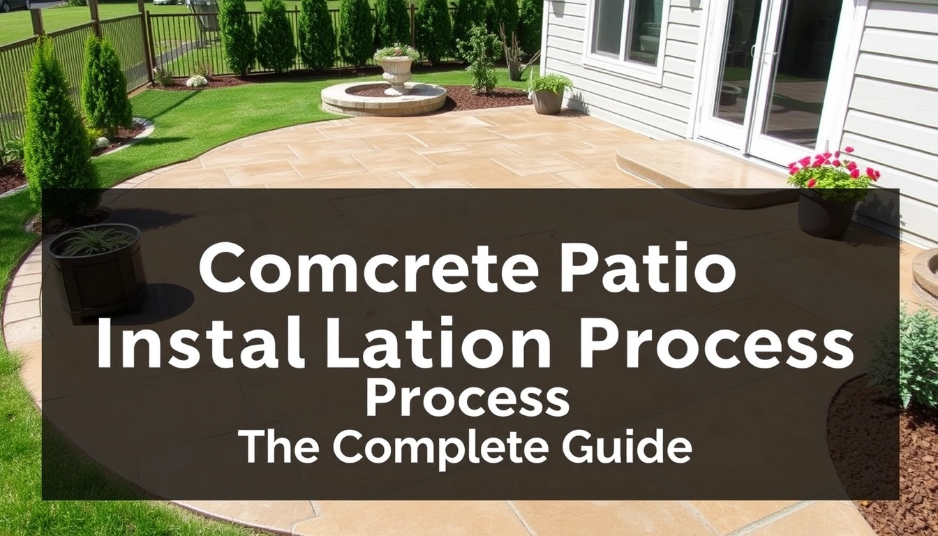 Stamped Concrete Patio Installation Process — The Complete Guide Stamped Concrete Patio Installation Process — The Complete Guide